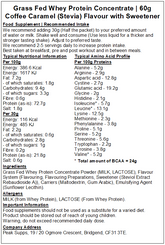 Whey Protein Concentrate 80% - Grass Fed